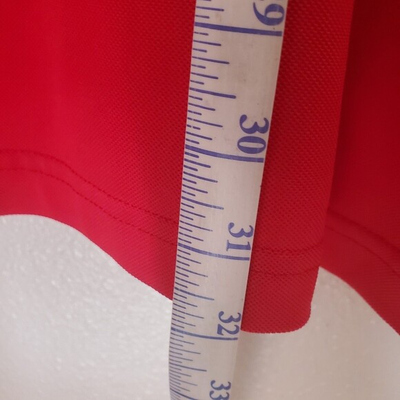 TailorByrd Golf Polo Shirt XXL Quarter Zip Flamingo Logo Sleeve Polyester - Picture 11 of 12